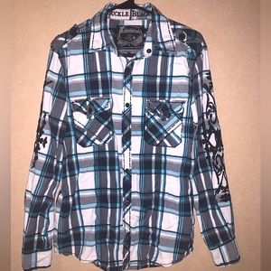Affliction Plaid Long Sleeve